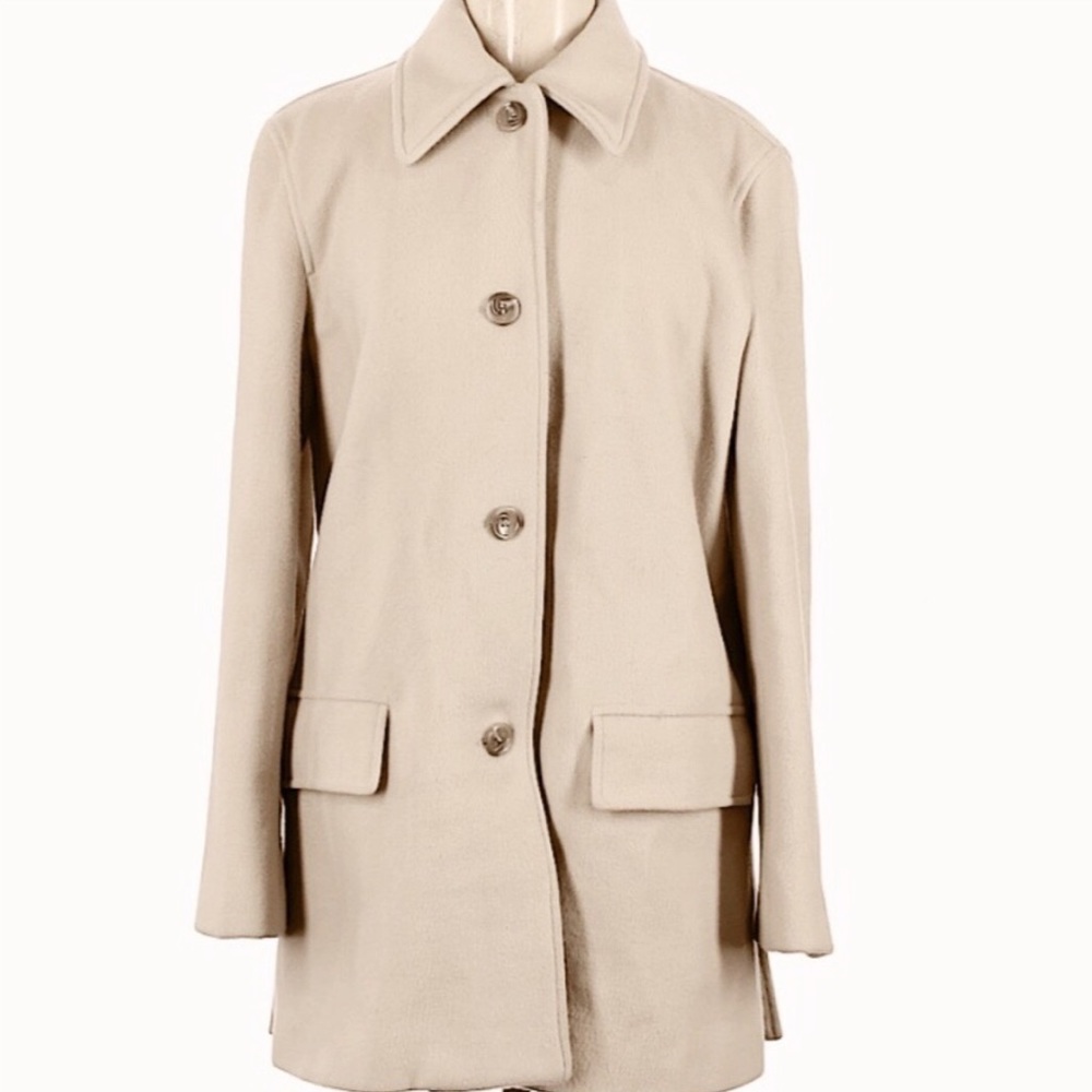 J. CREW Wool Topcoat, size M - Picture 11 of 16